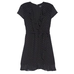 Bardot Faux Wrap Minidress